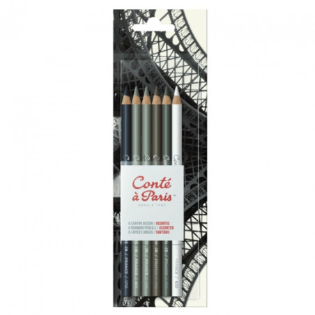 Conte a Paris drawing set 6pcs