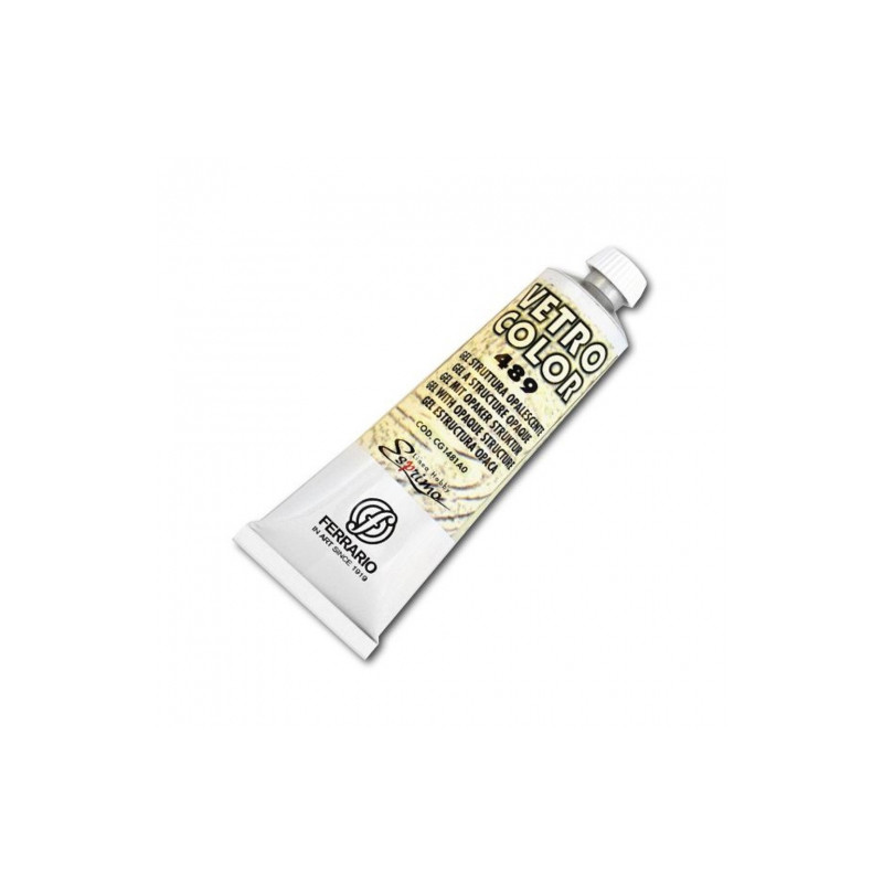 Ferrario vetro color 489 żel opalizujący tuba 60ml- sklep plastyczny s