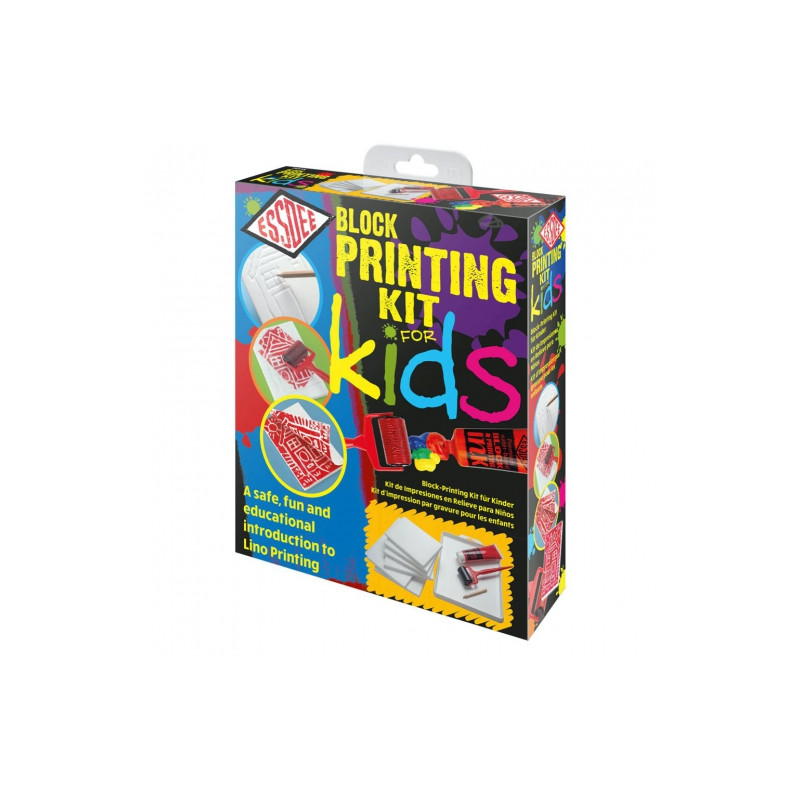 Essede for kids zestaw do linorytu dla dzieci- sklep plastyczny szał d