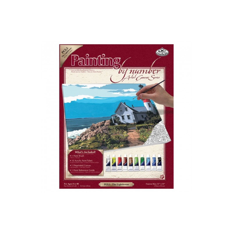 Paint by number- the lighthouse