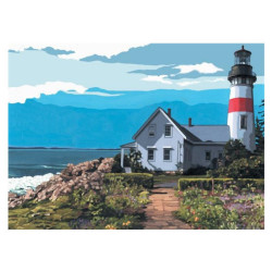 Paint by number- the lighthouse