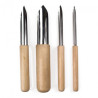 Semi-round hole tools 4pcs.