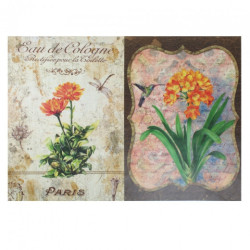 Papier do decoupage kwiaty 35x50cm calambour DGE115- sklep plastyczny