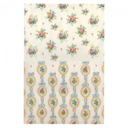 Calambour digital papier ryżowy do decoupage kwiatki ornament DGR261 3