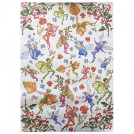 Papier do decoupage 50x70cm calambour CAL122F elfy wróżki - sklep plas