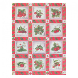 Papier do decoupage 50x70cm calambour CAL146E owoce - sklep plastyczny