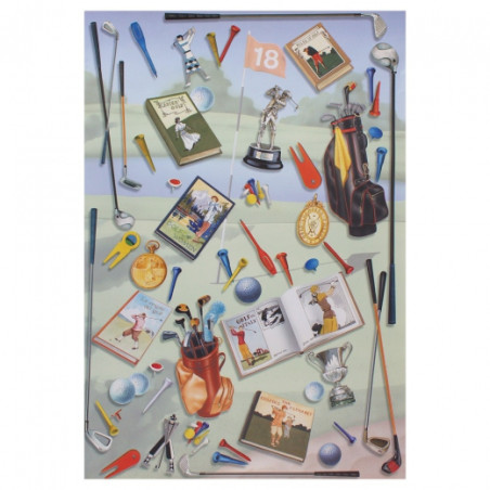 Decoupage paper 50x70cm calambour CAL115 golf