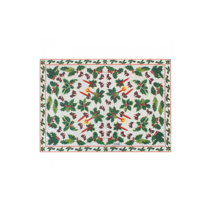 Decoupage paper 50x70cm calambour CA195E holly bows
