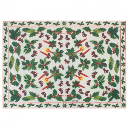 Decoupage paper 50x70cm calambour CA195E holly bows