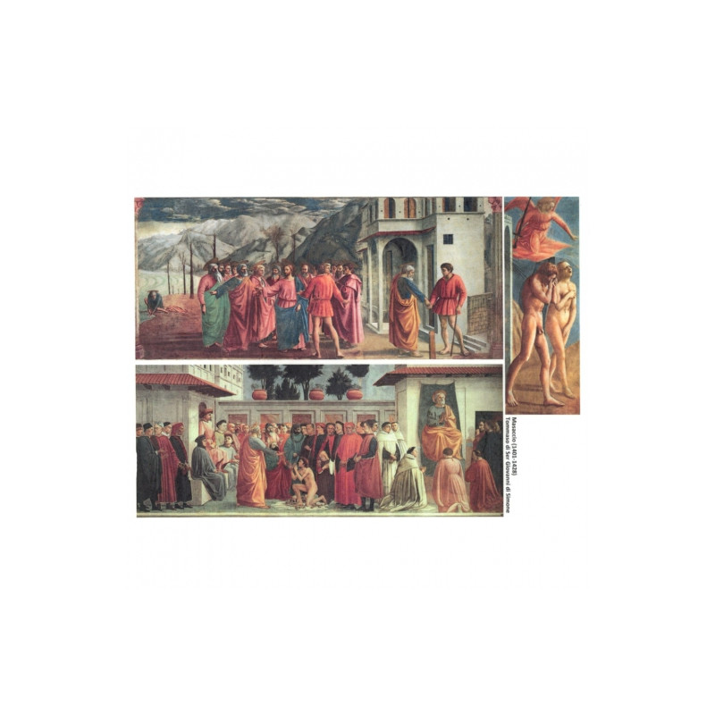 Papier do decoupage soft A4 ITD S060- sklep plastyczny szał dla plasty