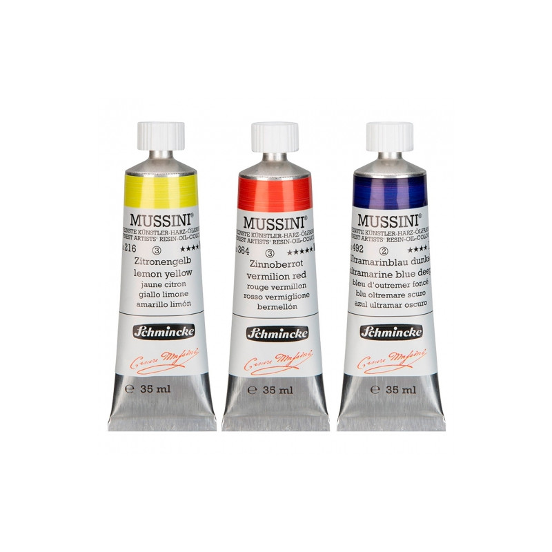 Schmincke mussini oil paints 35ml