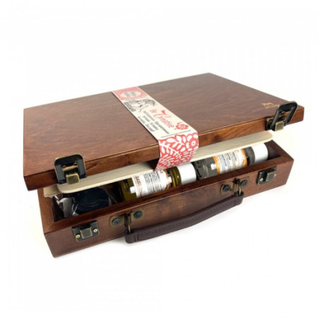 Renesans set of 11 oil paints extrafine 20ml with accessories wooden b