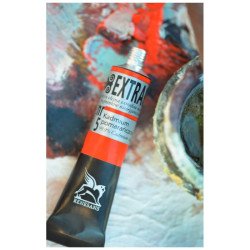 Renesans zestaw 11 farb olejnych extrafine 20ml z akcesoriami drewnian