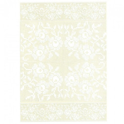 Papier do decoupage soft A4 ITD S146 koronka - sklep plastyczny szał d