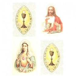 Decoupage paper soft communion A4 ITD S235