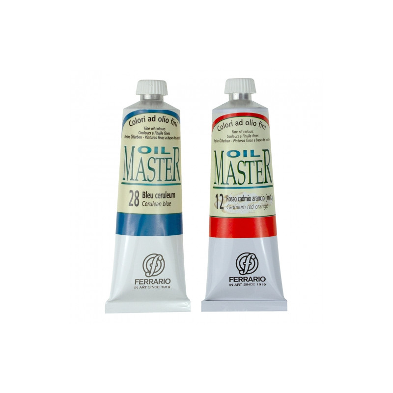 Ferrario farby olejne oil master 60ml - sklep plastyczny - szał dla pl