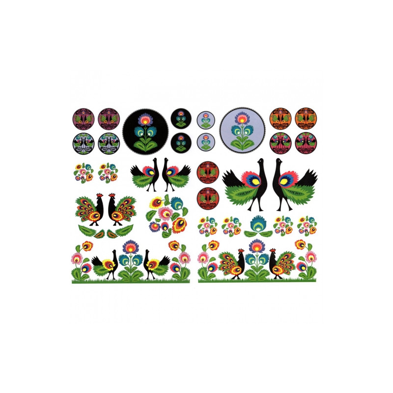 Decoupage paper A3 ITD 0210 folk patterns