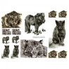 Decoupage paper A3 ITD 0268 animals