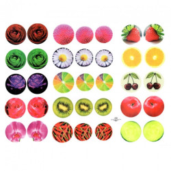 Decoupage paper A3 ITD 0274 round decorative elements