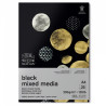 Blok Winsor&Newton black mixed media 200g 25ark