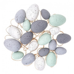 DP Craft hanging eggs 20 pcs neutral