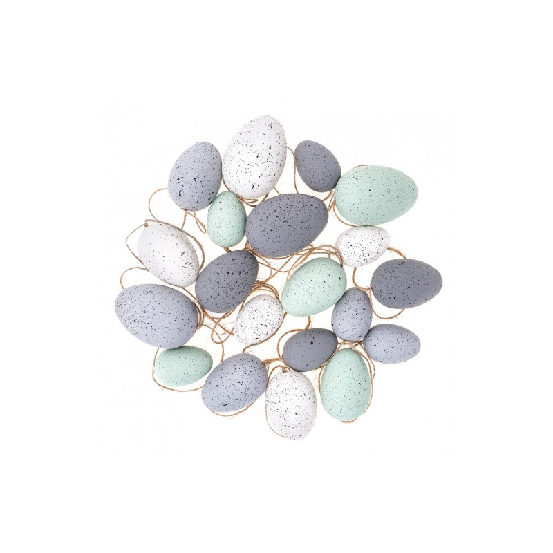 DP Craft hanging eggs 20 pcs neutral