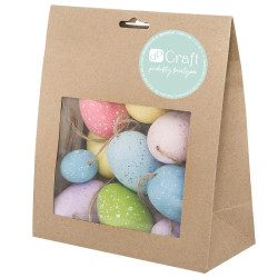 DP Craft hanging eggs 20 pcs pastel
