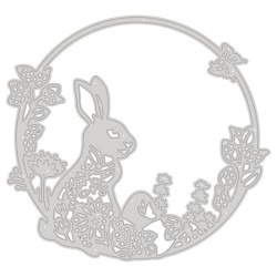DP Craft cutting die easter wreath 10x9,4cm
