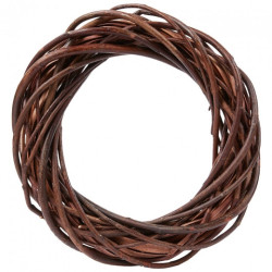 Rayher brown wicker garland 25cm