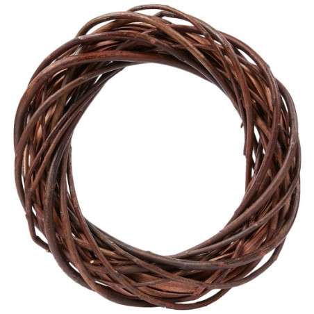 Rayher brown wicker garland 25cm