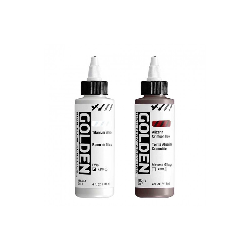 Golden high flow farby akrylowe 118ml - sklep plastyczny - szał dla pl