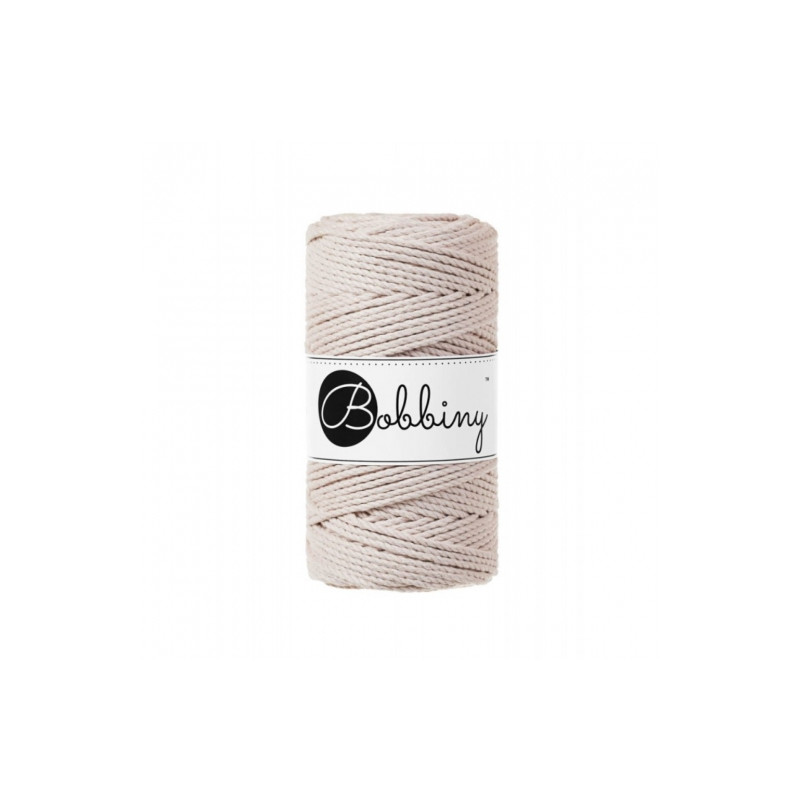 Bobbiny sznurek do makramy 3ply regular 3mm 100m- sklep plastyczny sza