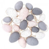 DP Craft hanging eggs 20pcs neutral and pink