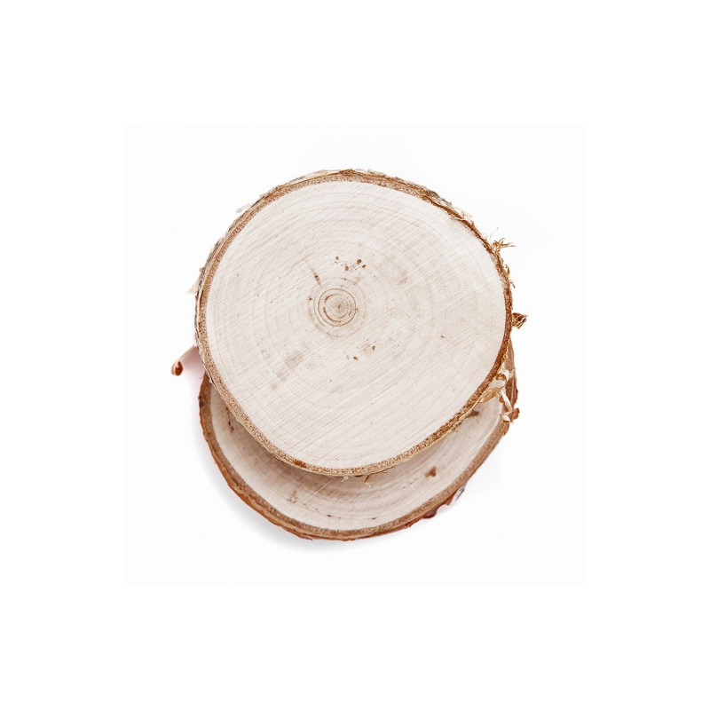 DP Craft wood slices 6-8mm 2szt