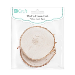 DP Craft wood slices 6-8mm 2szt