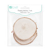 DP Craft wood slices 6-8mm 2szt