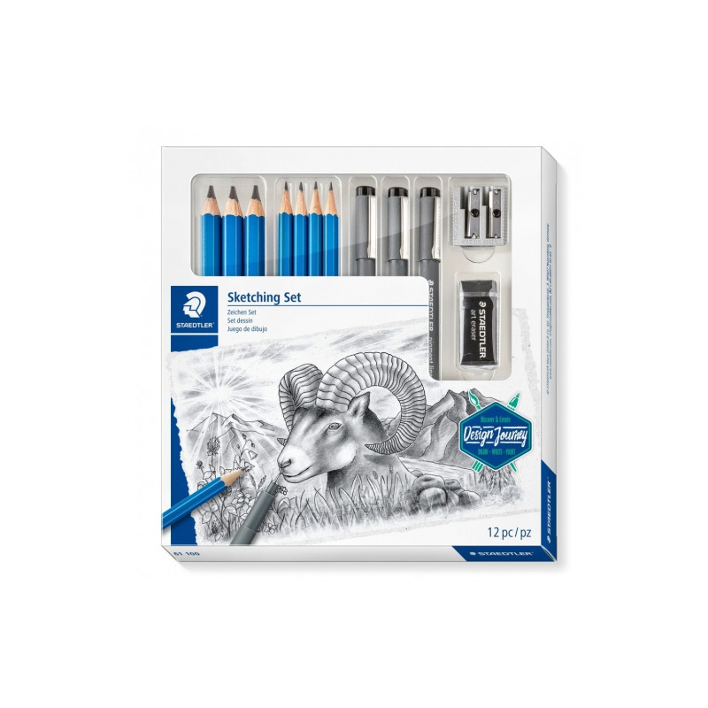 Staedtler zestaw sketching set - sklep plastyczny - szał dla plastyków