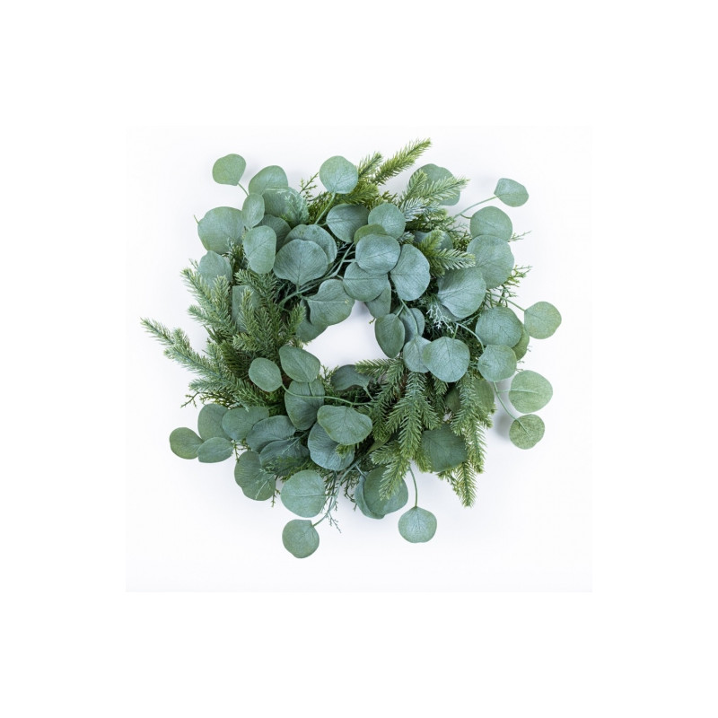 DP Craft wianek z eukaliptusem 34cm- sklep plastyczny szał dla plastyk