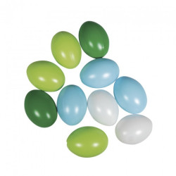 DP Craft easter egss 6cm  pastel spring green 10pcs
