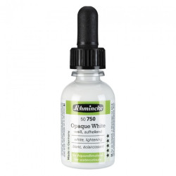 Schmincke opaque white kryjące medium do akwareli w płynie 50750 30ml