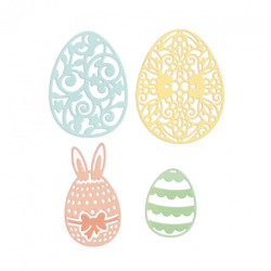 DP Craft cutting dies easter eggs 4pcs