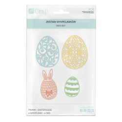DP Craft cutting dies easter eggs 4pcs