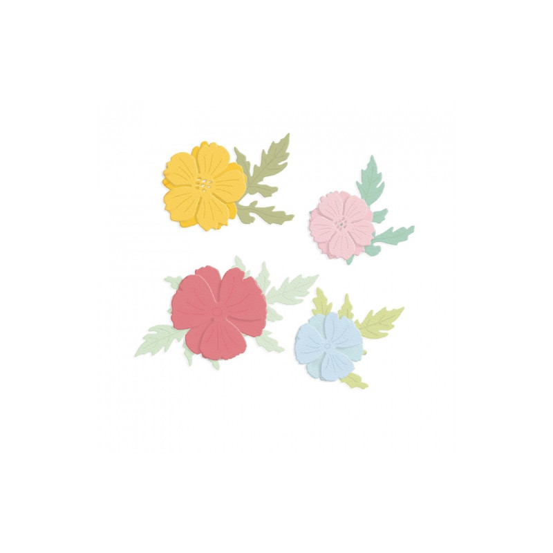 DP Craft cutting dies flowers 5pcs