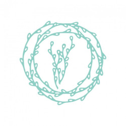 DP Craft cutting die easter wreath 2pcs