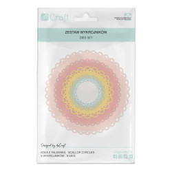 DP Craft cutting dies circles 5pcs