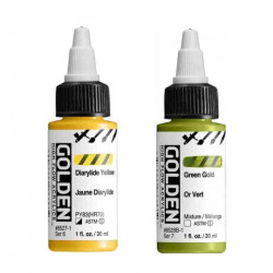 Golden high flow farby akrylowe 30ml - sklep plastyczny - szał dla pla