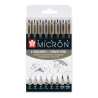 Sakura pigma micron gray set 8pcs