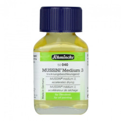Schmincke mussini medium 3 accelerating medium for oil paints 60ml