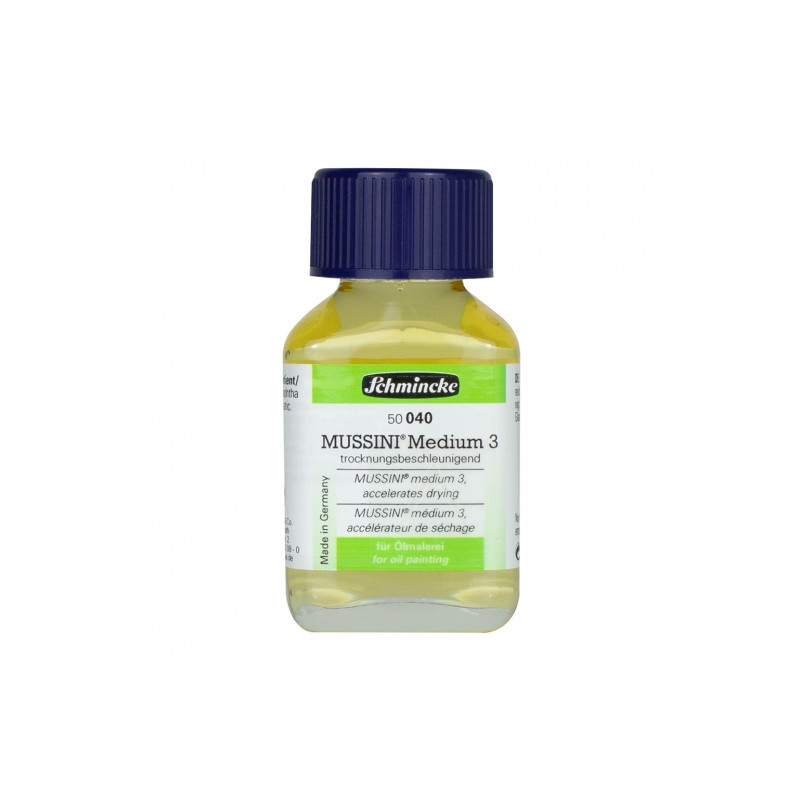 Schmincke mussini medium 3 accelerating medium for oil paints 60ml