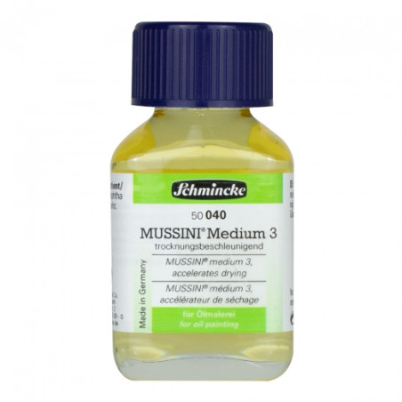 Schmincke mussini medium 3 accelerating medium for oil paints 60ml